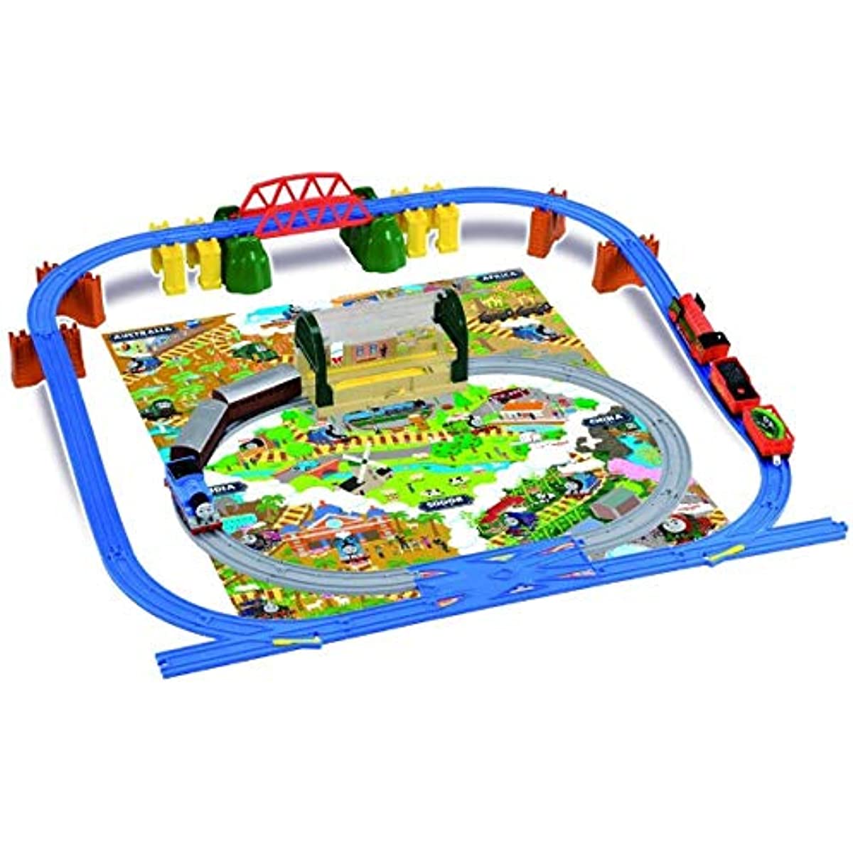 Plarail Thomas and Friends Thomas the Tank Engine Earth Adventure Set Supply
