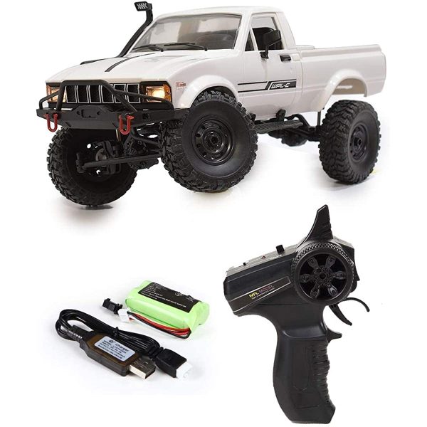 WPL JAPAN C24-1 WPL Genuine Product with Technical Standards Mark, 116 Scale, 4WD, 4-WD, 4-Wheel Drive, RC Car, Rock Crawling, Crawler, Authentic Battery Included Supply