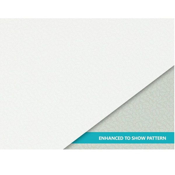 Floral Tone on Tone Fabric - White on White Online