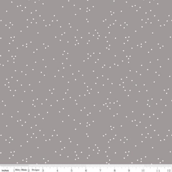 Blossom Fabric - Gray Online